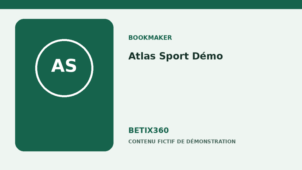 Illustration de démonstration pour Atlas Sport Démo