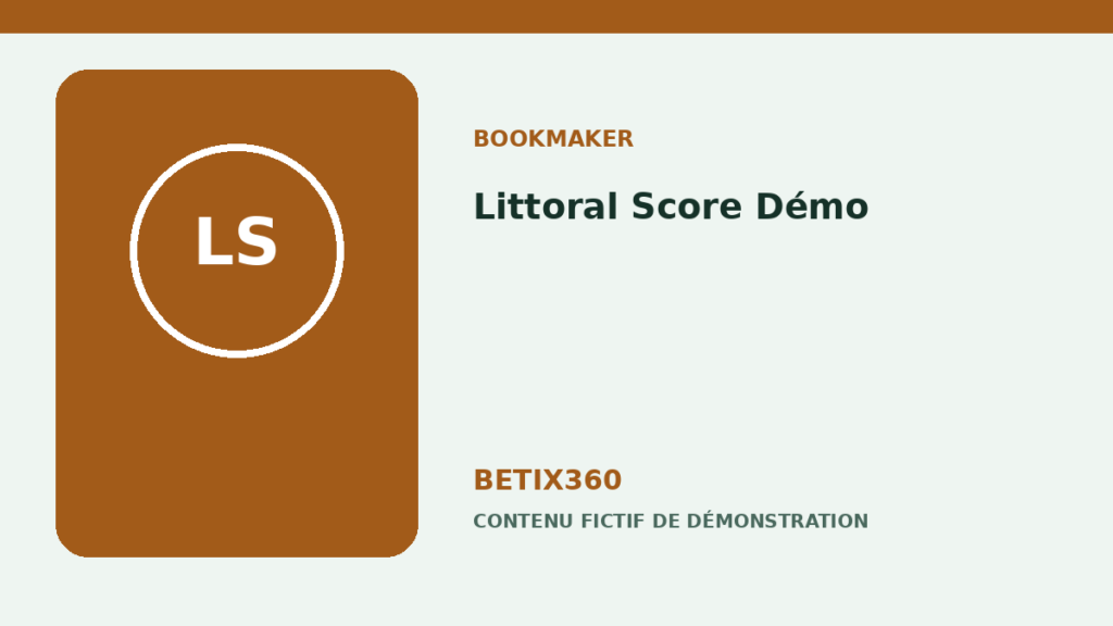 Illustration de démonstration pour Littoral Score Démo