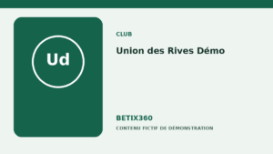 Union des Rives Démo
