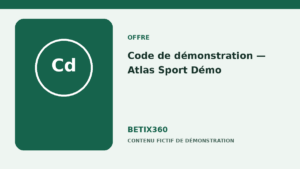 Code de démonstration — Atlas Sport Démo