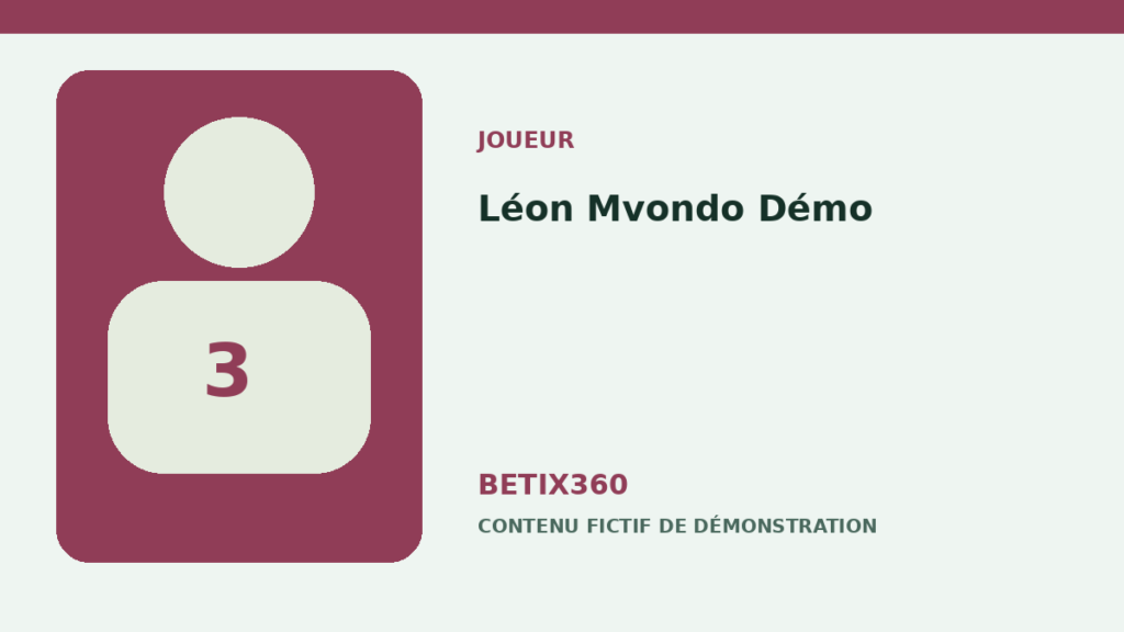 Illustration de démonstration pour Léon Mvondo Démo