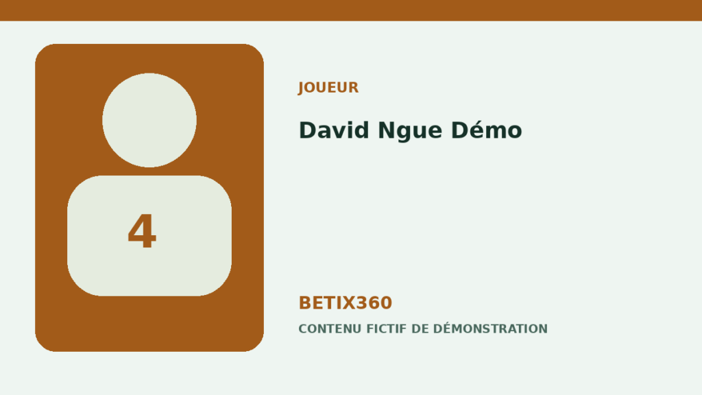 Illustration de démonstration pour David Ngue Démo